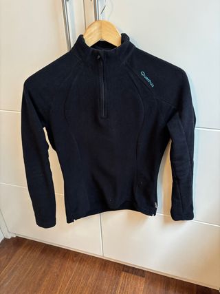 Forro polar Quechua negro