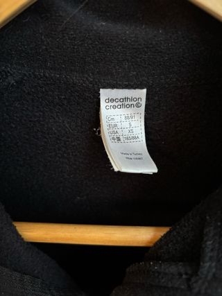 Forro polar Quechua negro