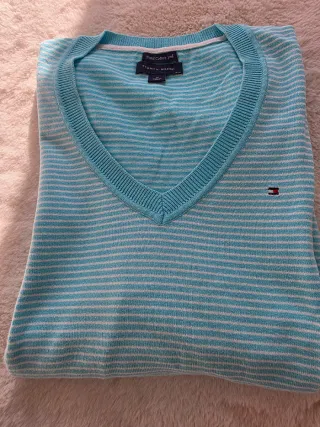 Jersey Tommy Hilfiger Talla M Rayas