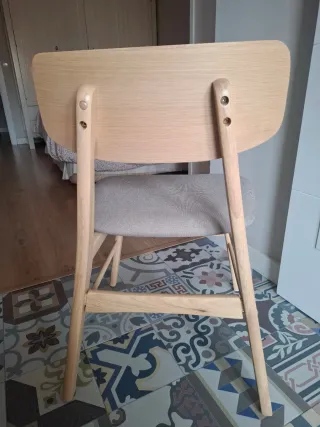 Silla Banak Importa madera y tela