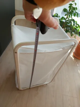 Cesto de ropa sucia Ikea blanco