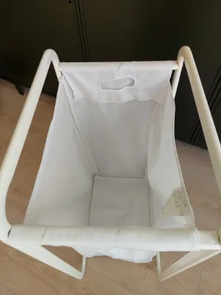 Cesto de ropa sucia Ikea blanco