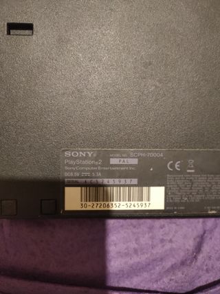 Consola Sony PS2 Slim