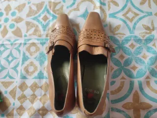 Zapatos Mikaela Piel Marrones Talla 37