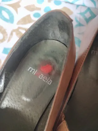 Zapatos Mikaela Piel Marrones Talla 37