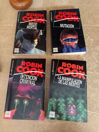 Lote libros Robin Cook