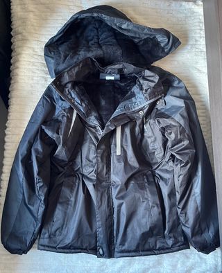 Chaqueta de nieve hombre negra