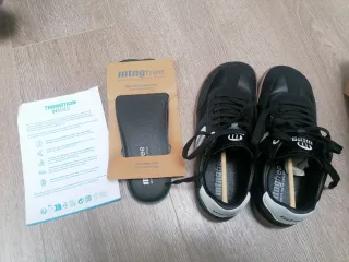 Deportivas Mustang barefoot negras