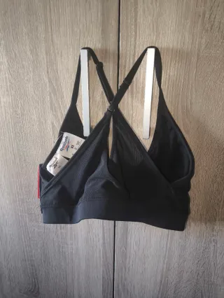 Sujetador deportivo Reebok negro Talla