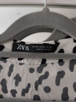 Vestido Zara estampado leopardo