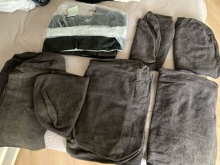 Sofa chaiselongue y fundas repuesto