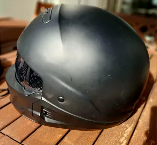 Casco Harley-Davidson Negro Mate Pilot II 2 en 1