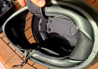 Casco Harley-Davidson Negro Mate Pilot II 2 en 1