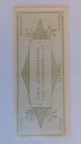 Buono 100 Lire Venezia Giulia 1945