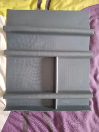 Organizador de cajón escritorio gris