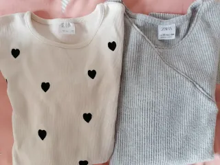 Conjunto Zara niña beige y gris 164cm Talla 13-14