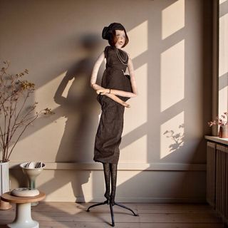 Bambola antica Art Déco 1 metro anni '20-'30