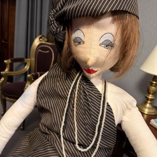 Bambola antica Art Déco 1 metro anni '20-'30