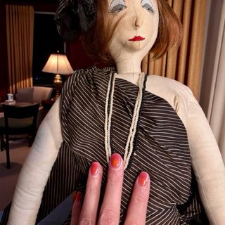 Bambola antica Art Déco 1 metro anni '20-'30