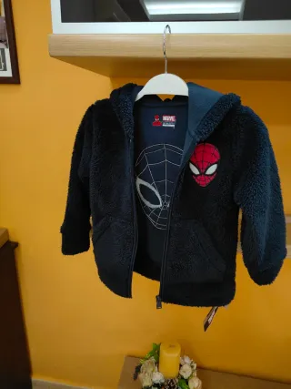 Cardigan Spiderman bimbo taglia S