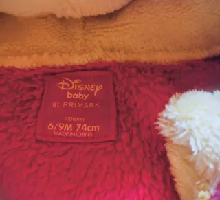 Disfraz infantil Winnie the Pooh.