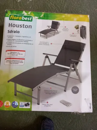 Tumbona Florabest Houston Plegable