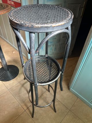Taburetes de bar metálicos