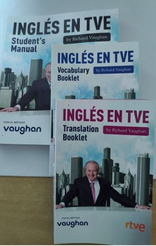 Pack de 3 libros inglés TVE temporada 1