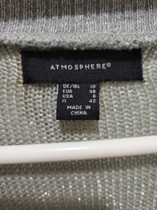 Bomber plateada con cremallera