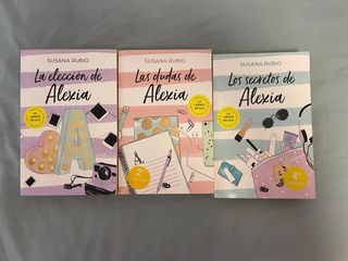 Trilogía de novela romántica juvenil.