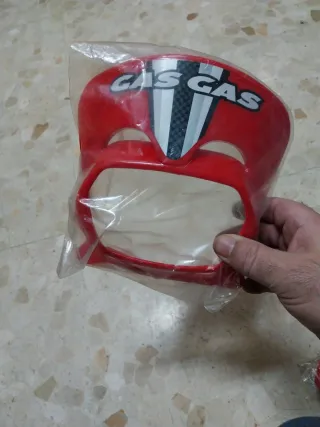 Careta y tapas laterales Gas Gas Trial 2003