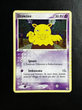 Carte Pokemon Drowzee e Unown