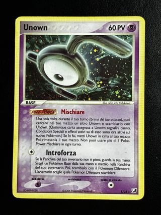 Carte Pokemon Drowzee e Unown