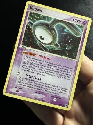 Carte Pokemon Drowzee e Unown