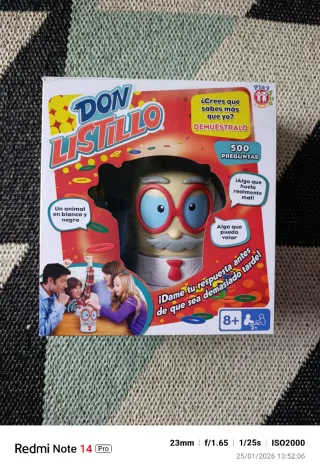 Juego Don Listillo (Play-Doh)