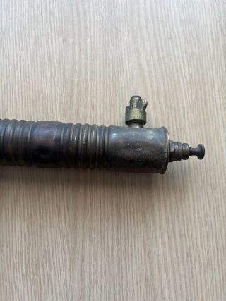 Soplete gasolina decoración