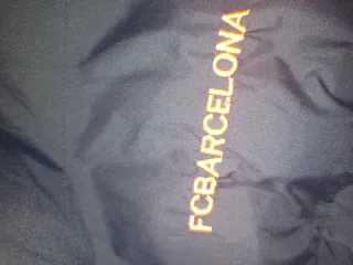 Chaqueta FC Barcelona Reversible Naranja