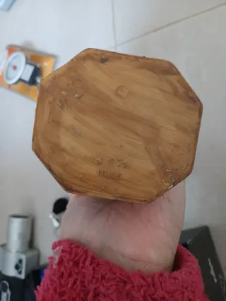 Figuras religiosas Vírgen y Santo