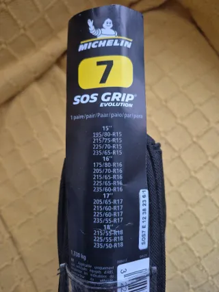 Cadenas textiles Michelin SOS Grip T7