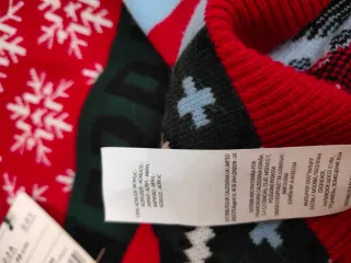 Maglione Natale Unisex Bimbi 2-3 Anni