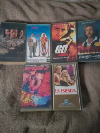 Lote Películas VHS Varias