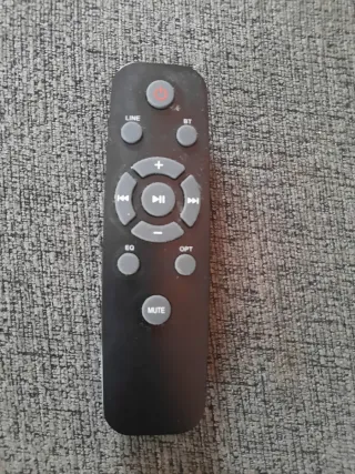 Barra de sonido negra Bluesky