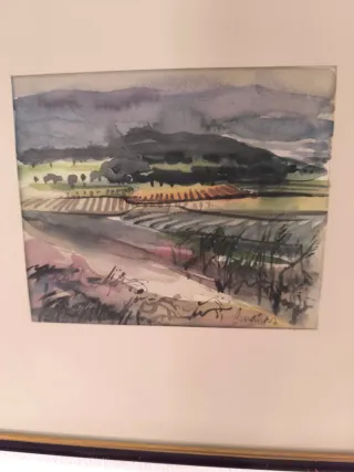 Josep CRUAÑAS acuarelas