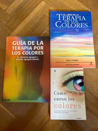 Libros coloterapia terapia de colores