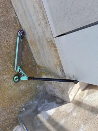 Patinete freestyle color verde