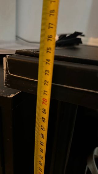 Escritorio IKEA LINNMON / SPÄND Negro