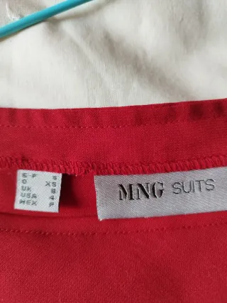 Conjunto de vestir rojo