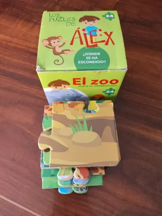 Puzzle Alex El Zoo 24 piezas 28x42cm