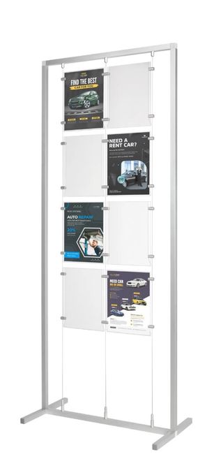 Soporte expositor anuncios inmobiliarios