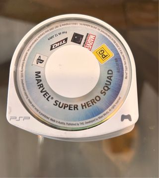 Lote 6 UMD PSP: F1 2009, Geronimo Stilton, Marvel,